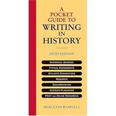 A Pocket Guide to Writing in History