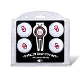 Oklahoma Sooners OU NCAA 4 Team Logo Golf Ball Divot Tool Set