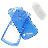 Motorola L7 SLVR Crystal Case (Clear Blue) w/ Clip - Image Brand
