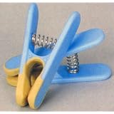 Clothes Pins Rust-Free Softtouch -12-Pack Premium Clothespins - Household Essentials #4212