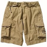 Kids Khaki Vintage Paratrooper Cargo Shorts - XL