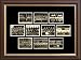 Classic Football Teams of the 60s Framed Card Set