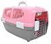 BRAND NEW DOG CAT PET KENNEL CARRIER CRATE CAGE 18 x 11 x 12 Z100S-PINK