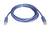 Tripp Lite N002-007-BL Cat5e 350MHz Blue Molded Patch Cable RJ45M/M - 7ft
