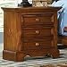 Eagles Nest Large Nightstand in Distressed Rich Medium Brown