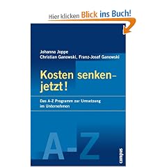 Kosten senken - jetzt!