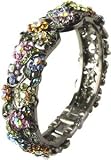 BettyK Multi - Color Floral Bangle - B000CCMOT6