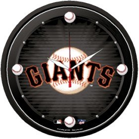 San Francisco Giants MLB Wall Clock