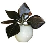 Jade apple - hand carved