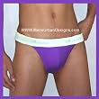 Groovin' Tanga Brief - Purple