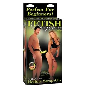 Fetish Fantasy Hollow Strap On, Glow In The Dark
