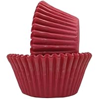 Regency Patisserie Greaseproof Baking Cups 40 Standard Sized Solid Hot Pink
