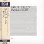 Ballads: Paul Bley