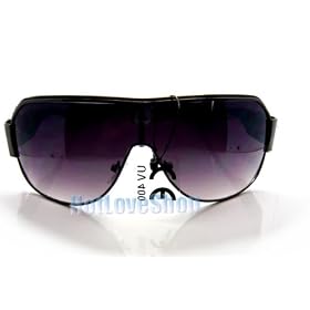 HOTLOVE Premium Sunglasses UV400 Lens Technology  Unisex LA7879 Black Frame Glassy Finish Fashion Design w Black Gradient  Perfectly Match Everyday Apparel for Women & Men