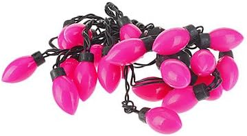 String Lights, 5M 15W 20-LED Pink Light Cherry Tomato Shaped LED Strip Light (220V)