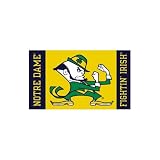 Notre Dame NCAA Premium 11 x 18 Two-Sided Car Flag