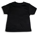 Perry Ellis - Toddler Boys Short Sleeved Ribbed Tee, Black