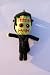 Little Frankenstein Monster Voodoo String Doll Keychain