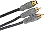 Monster THX V100 AVS-4 S-Video with RCA Audio Cable Kit (4 feet)