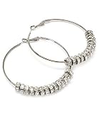 Basketball Wives Hoop Earrings - Diamond
