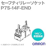 オムロン(OMRON) P7S-14F-END DC24V セーフティリレーソケット (角形ソケット) (14ピン) (表面接続) NN