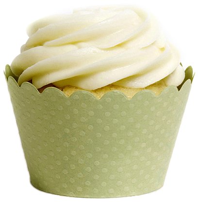Dress My Cupcake Standard Mint Green Cupcake Wrappers, Set of 50