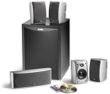 Polk Audio RM6750 5.1 Channel Home Theater Speaker System (Set of Six, Titanium)