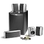 Polk Audio RM6750 5.1 Channel Home Theater Speaker System (Set of Six, Titanium)