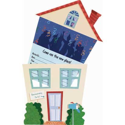 Housewarming Jumbo Party Invitations, 8ct