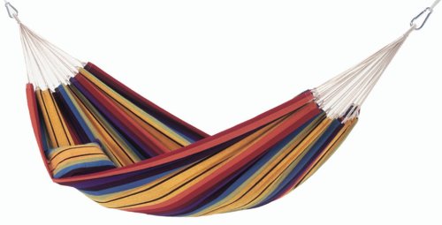 Childrens Toyshop  Outdoor Living : Byer of Maine Model A101816-XL Barbados Hammock Single Rainbow