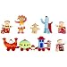 Playskool, In The Night Garden, Ninky Nonk Train with Iggle Piggle, Upsy Daisy, Makka Pakka and Tombliboos Figures_s-1