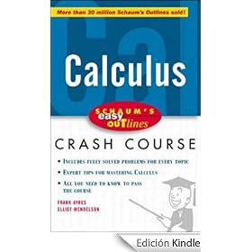 Schaum's Easy Outlines - Calculus: Based on Schaum's Outline of Differential and Integral Calculus