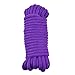 Moonight 32-foot 10m Long soft Silk Rope-Purple Japanese Rope
