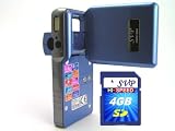 SVP HDDV-3000 12MP Max. 6-in-1 Multi-Functional Camcorder with Rare Huge Flip LCD! (4GB High Speed SD Card Included)