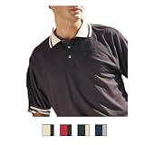 Cross Creek - Adult Dri-EZ Mesh Polo with Contrasting Stripe (9150)