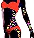 Sasswear Blacklight Heart Body Stickers - Neon, 40/pk