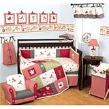 Secret Garden 3-Piece Baby Port-A-Crib Bedding Set