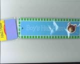 Boys Wooden Hall Pass With Bear