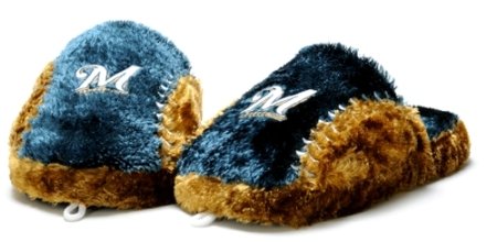 Milwaukee Brewers MLB Himo Ball Slippers