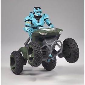  McFarlane Toys Halo Deluxe Box Set - Mongoose Vehicle with Spartan Soldier EOD Cyan