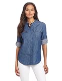 417VWxrVd1L. SL160  Jones New York Womens Banded Collar Shirt