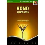 James Bond in Ian Fleming's the Living Daylights book cover