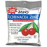 Zand Herbalozenge Echinacea Zinc, 5 mg, Lozenges, Cherry Flavor , 15 lozenges