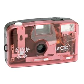Keystone LeClic 35mm Camera, Translucent Red