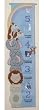 Kid's Fabric Growth Chart With Photo Slots 49.5"