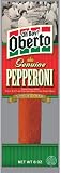 Oh Boy! Oberto Genuine Pepperoni, 8-Ounce Packages (Pack of 12)