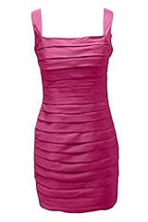 Cocktail  Taffeta Evening Dress/Prom Dress/Party Dress  With Ruffles