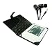 High Quality Protective Melrose Series Case for Amazon Kindle 2 ( US or International versions) and Noise Isolation Sonic Alloy Earbuds with Gold-Plated Stereo Connector and 3 Piece Custom Size Ear Gels