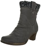 Softwaves 253 246, Damen Fashion Halbstiefel & Stiefeletten, Grau (Grau 202), EU 38