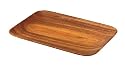Pacific Merchants Acaciaware, Rectangular Tray with Round Corners, Made of Acadia Hardwood
